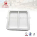Wholesale white porcelain restaurant catering serving dishes for buffet